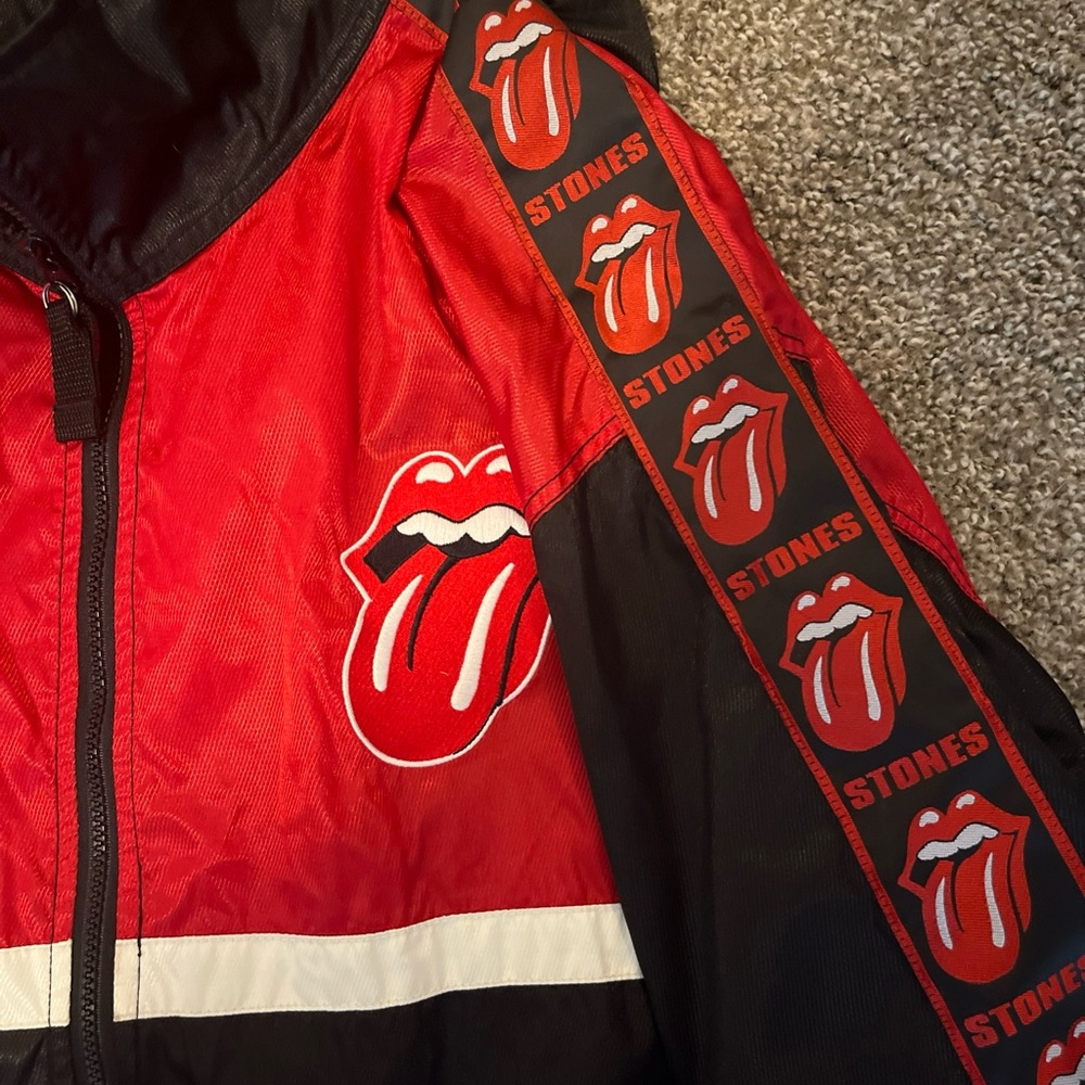Red and Black Rolling Stones Jacket